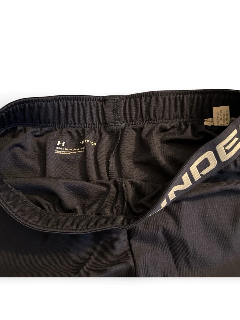Under Armour Navy Athletic Shorts with Light Trim